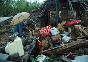 重慶大風、冰雹災害致26人死亡