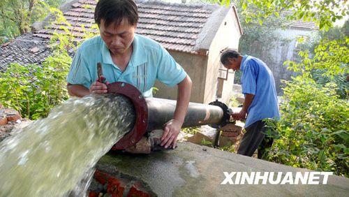 組圖：湖北孝感全力抗旱